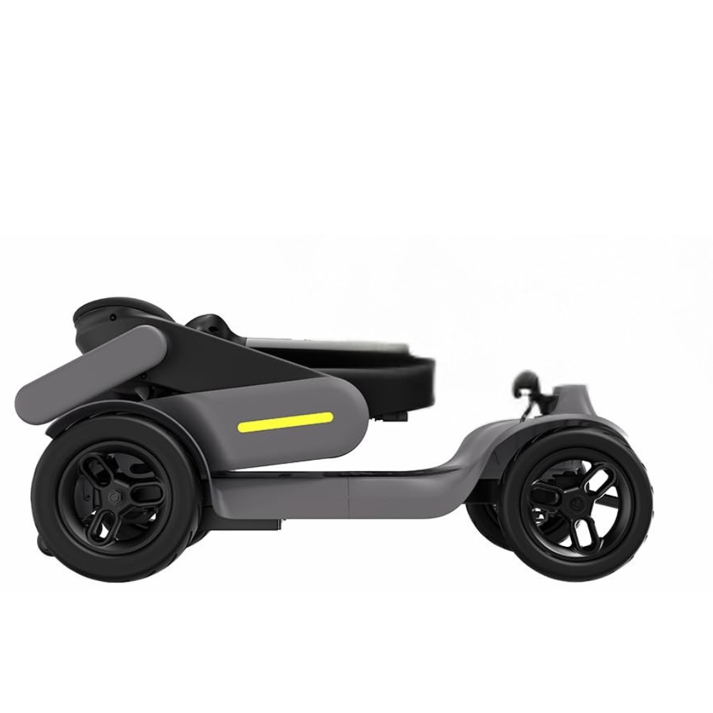 BeeRari (2025) - Manual Folding Mobility Scooter - 250W Motor, 120kg Capacity, 25 Mile Range