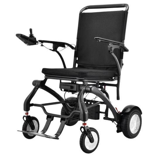 BeeCarbon (2025) - Carbon Fibre Power Chair - 250W Motor, 130kg Capacity, 15.5 Mile Range